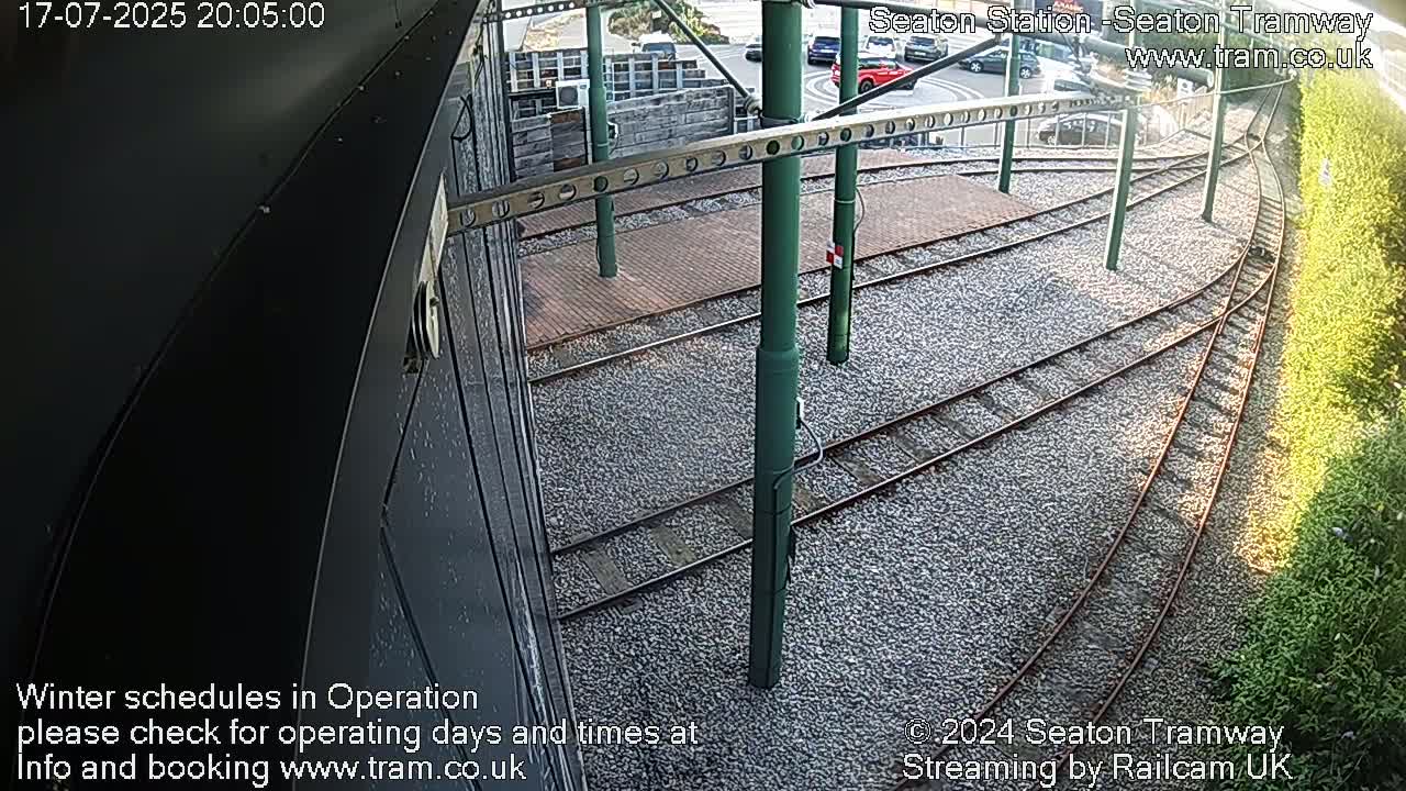 Seaton Tramway  Station Live Cam - East Devon, Devon, South West, England, United Kingdom