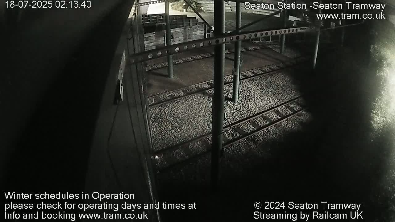 Seaton Tramway  Station Live Cam - East Devon, Devon, South West, England, United Kingdom