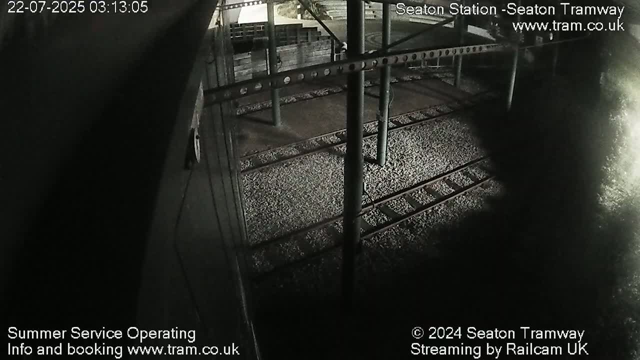 Seaton Tramway  Station Live Cam - East Devon, Devon, South West, England, United Kingdom