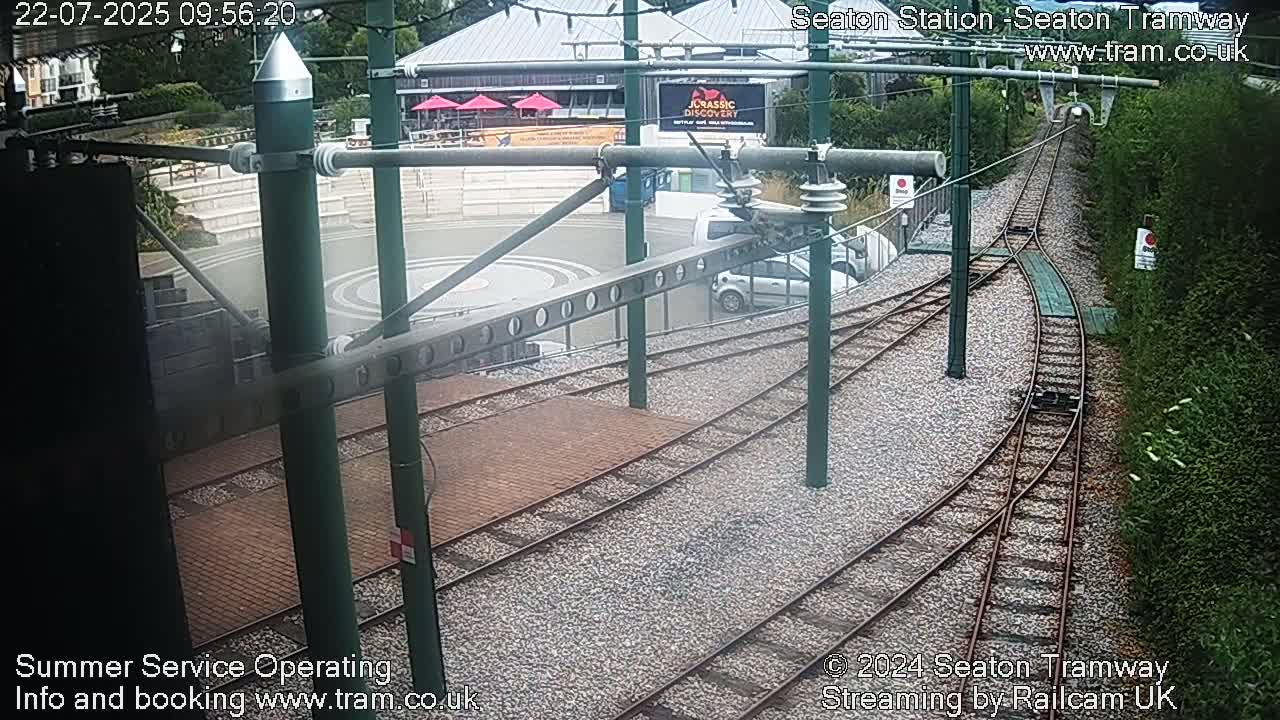 Seaton Tramway  Station Live Cam - East Devon, Devon, South West, England, United Kingdom