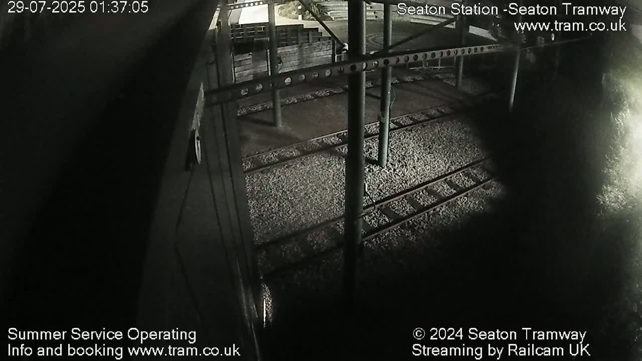 Seaton Tramway  Station Live Cam - East Devon, Devon, South West, England, United Kingdom