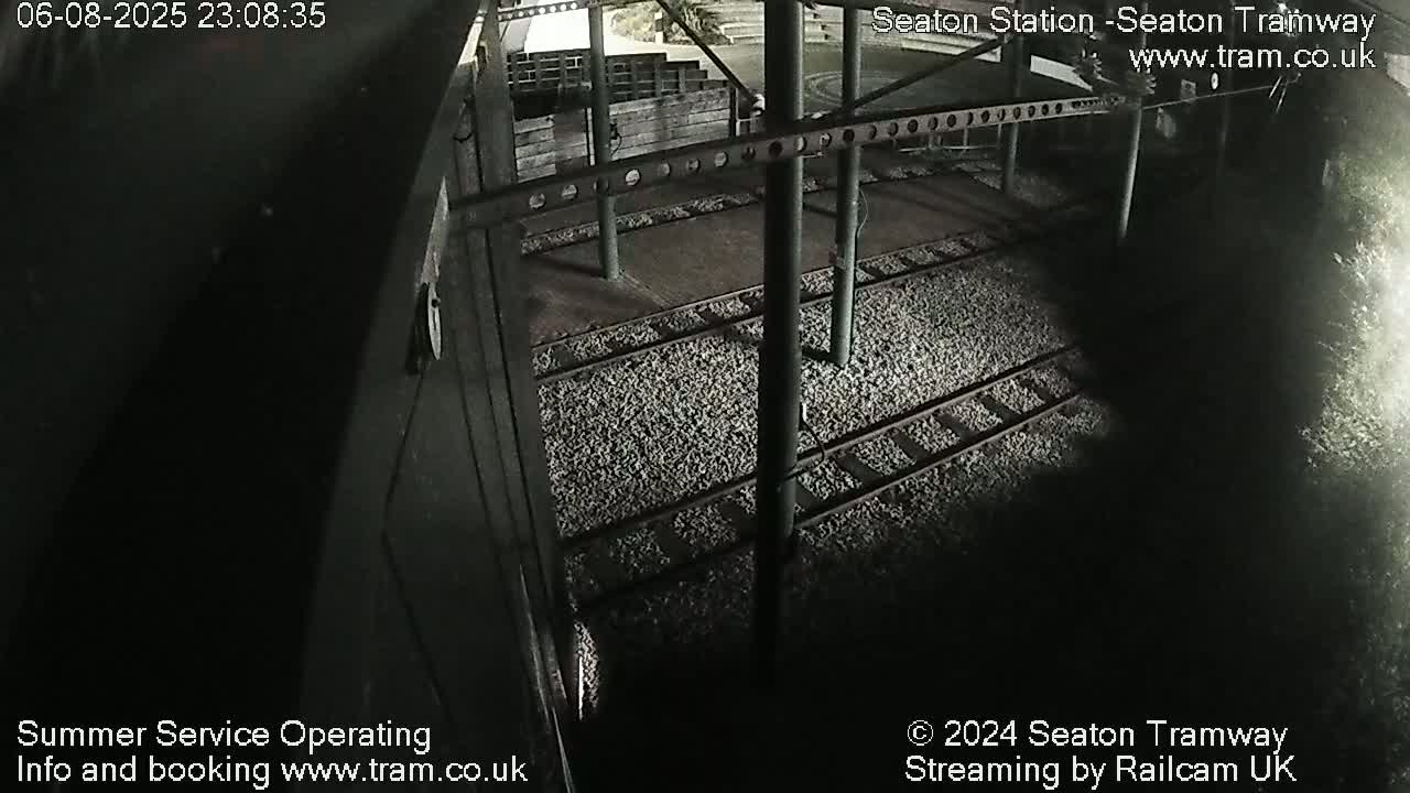 Seaton Tramway  Station Live Cam - East Devon, Devon, South West, England, United Kingdom