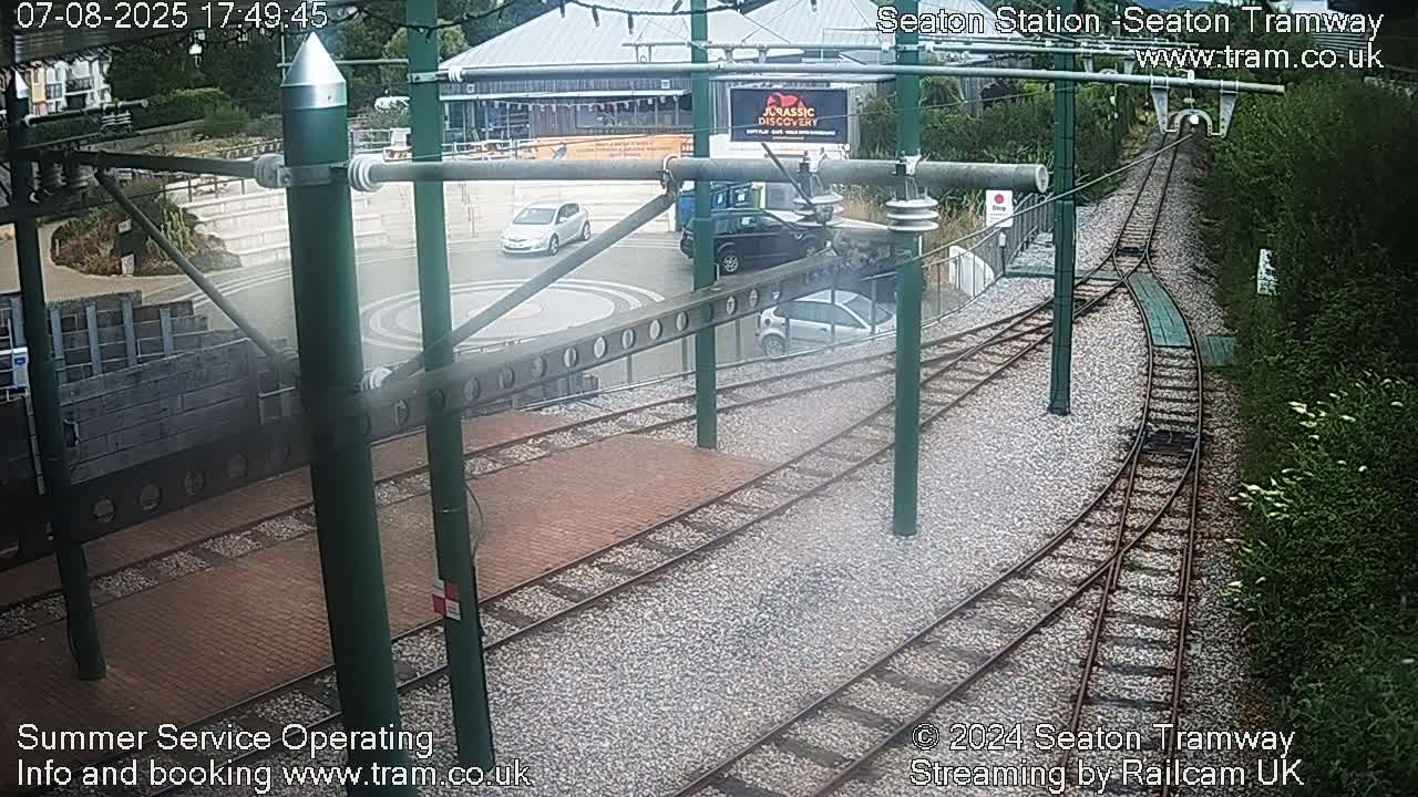 Seaton Tramway  Station Live Cam - East Devon, Devon, South West, England, United Kingdom