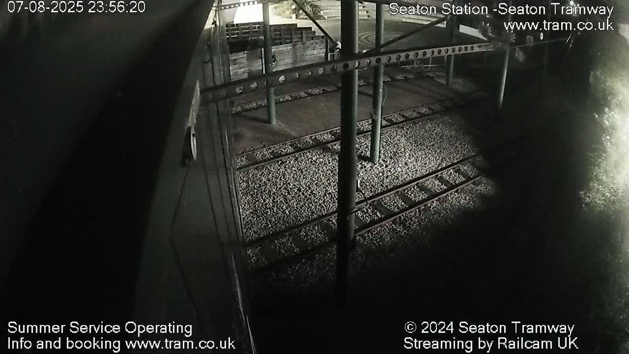 Seaton Tramway  Station Live Cam - East Devon, Devon, South West, England, United Kingdom