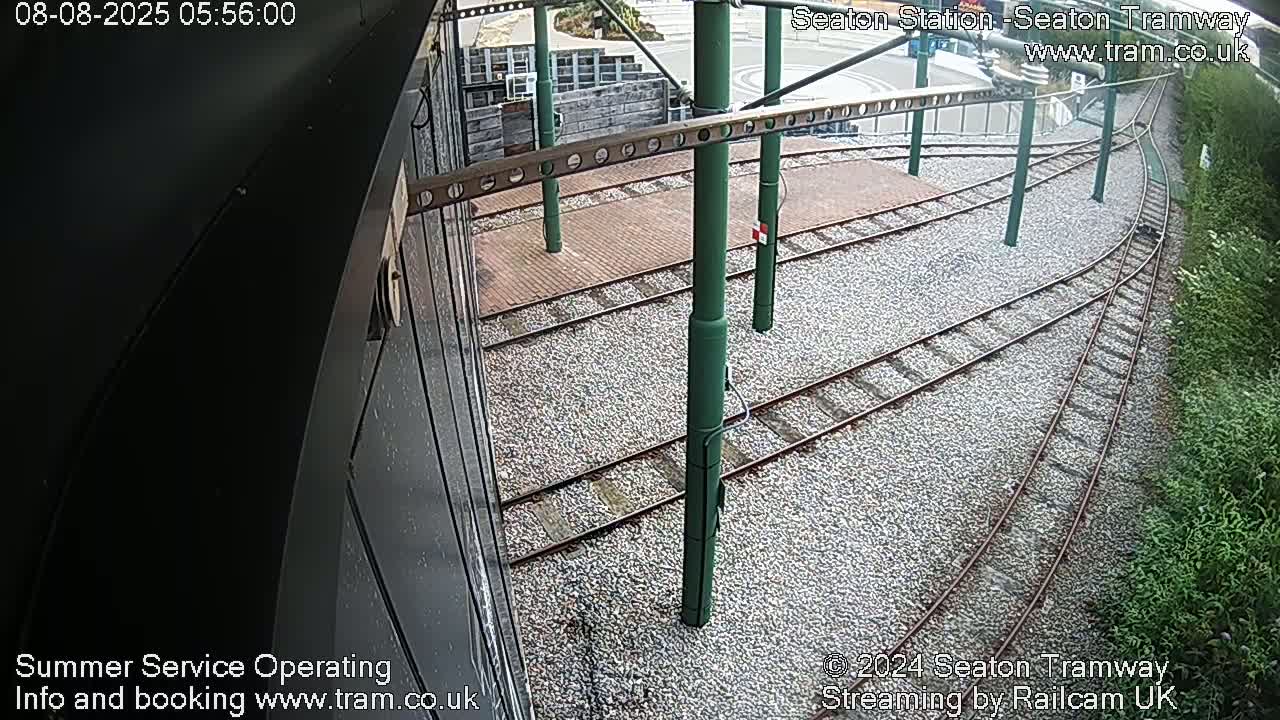 Seaton Tramway  Station Live Cam - East Devon, Devon, South West, England, United Kingdom