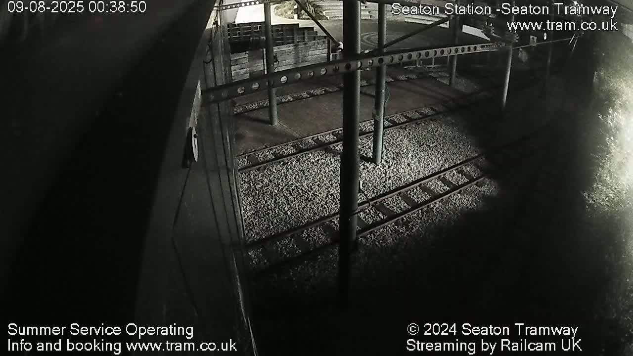 Seaton Tramway  Station Live Cam - East Devon, Devon, South West, England, United Kingdom