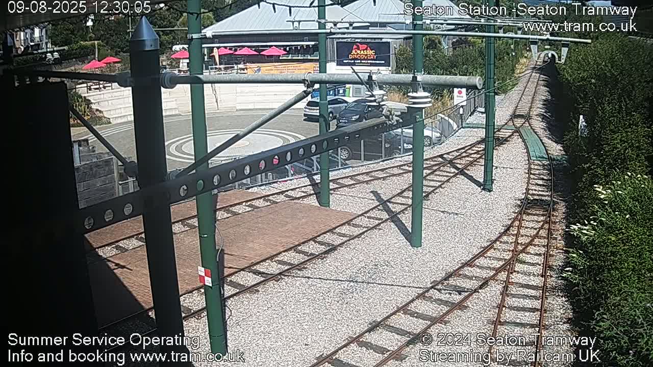 Seaton Tramway  Station Live Cam - East Devon, Devon, South West, England, United Kingdom