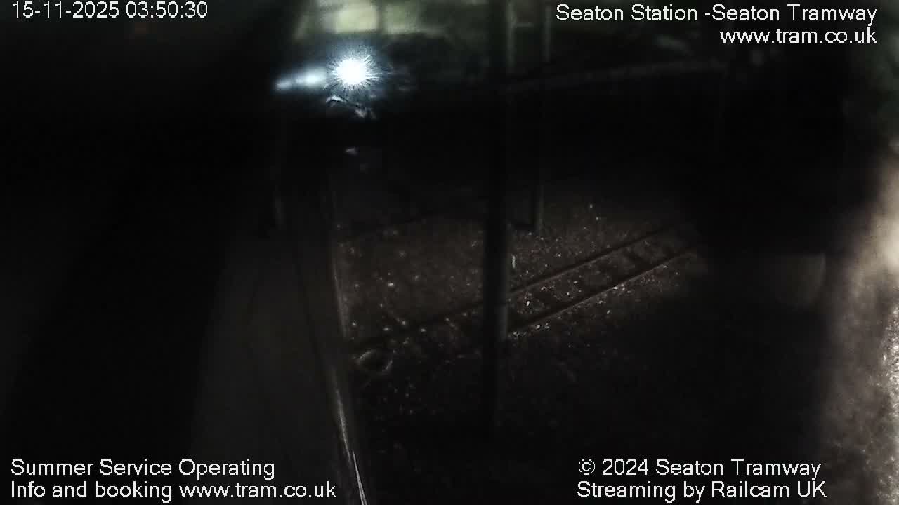 Seaton Tramway  Station Live Cam - East Devon, Devon, South West, England, United Kingdom