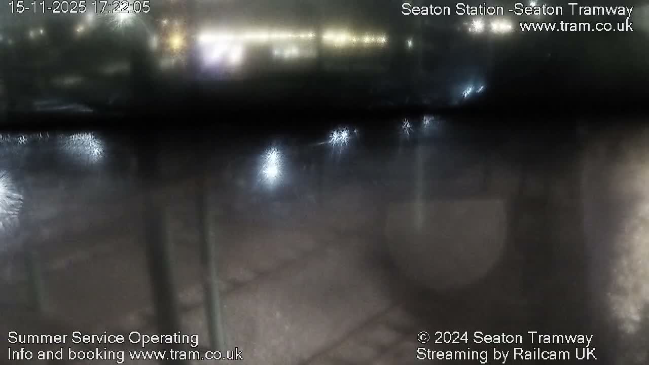 Seaton Tramway  Station Live Cam - East Devon, Devon, South West, England, United Kingdom