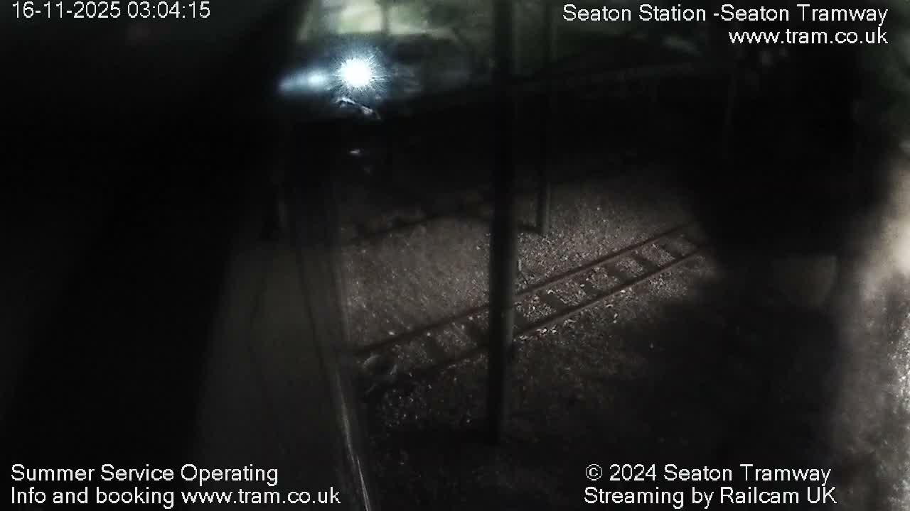 Seaton Tramway  Station Live Cam - East Devon, Devon, South West, England, United Kingdom