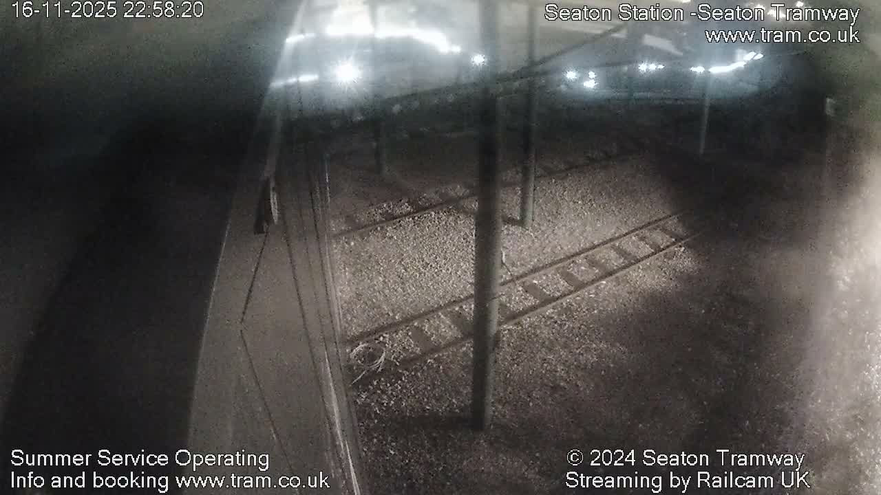 Seaton Tramway  Station Live Cam - East Devon, Devon, South West, England, United Kingdom