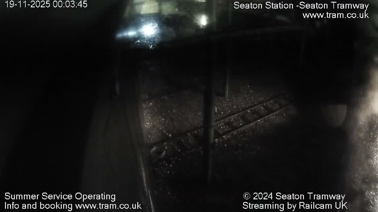 Seaton Tramway  Station Live Cam - East Devon, Devon, South West, England, United Kingdom