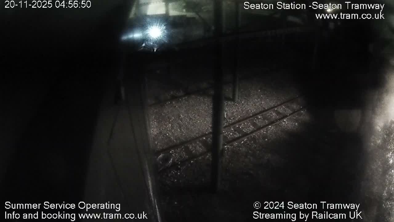 Seaton Tramway  Station Live Cam - East Devon, Devon, South West, England, United Kingdom