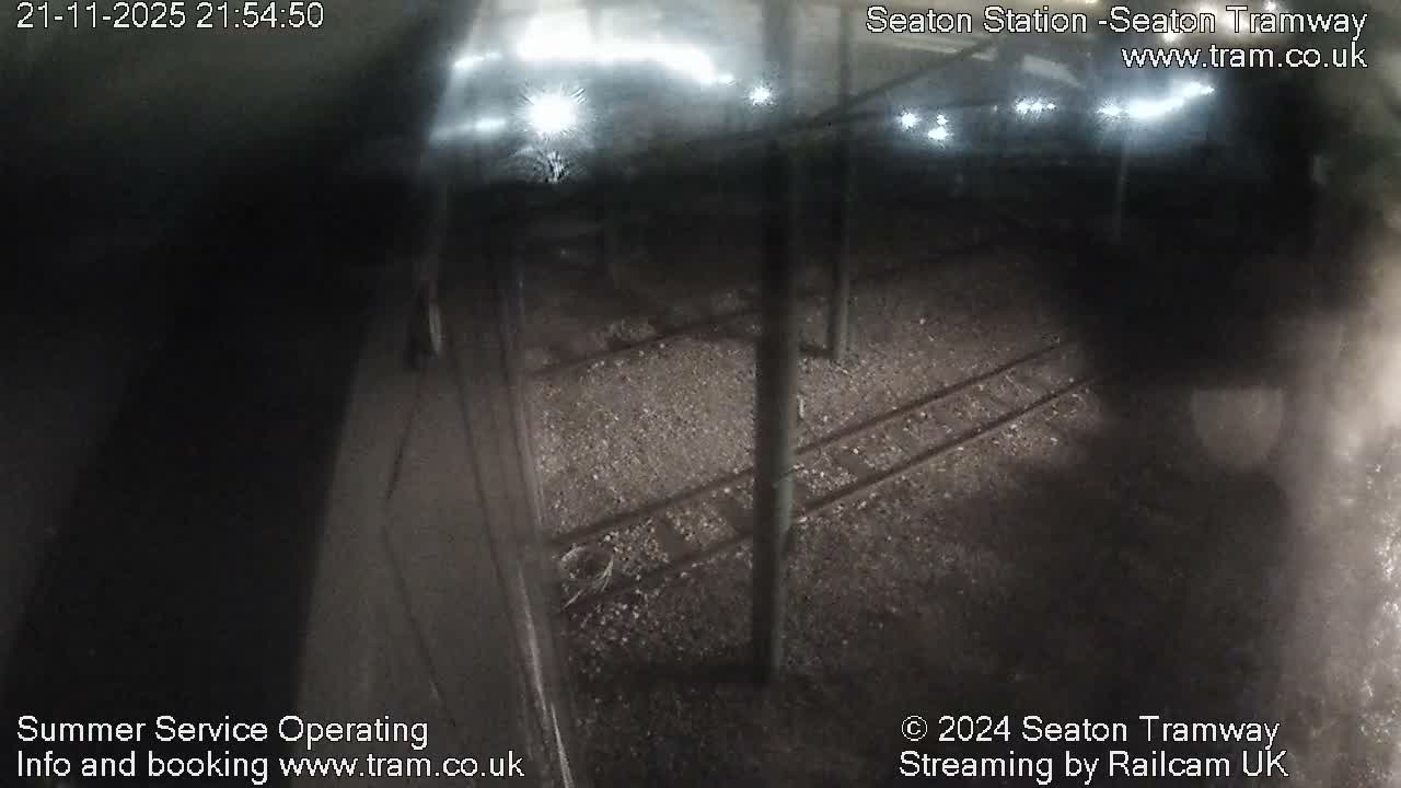 Seaton Tramway  Station Live Cam - East Devon, Devon, South West, England, United Kingdom