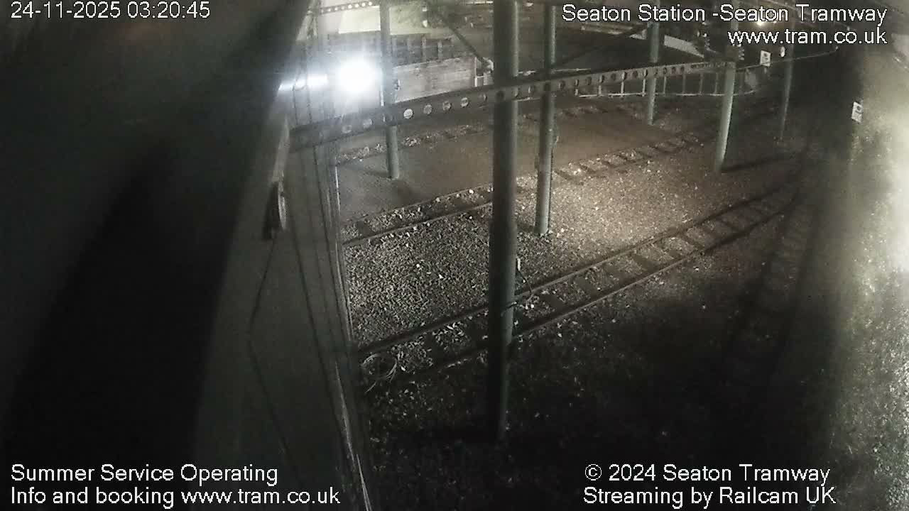 Seaton Tramway  Station Live Cam - East Devon, Devon, South West, England, United Kingdom