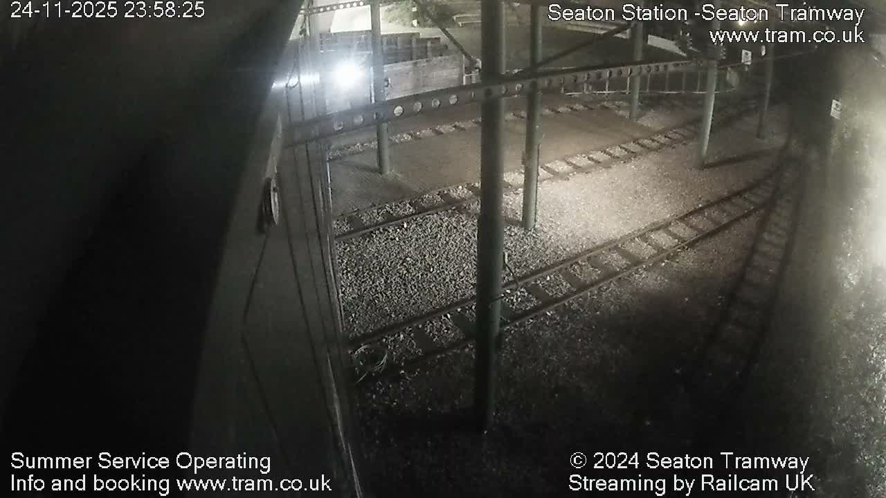 Seaton Tramway  Station Live Cam - East Devon, Devon, South West, England, United Kingdom