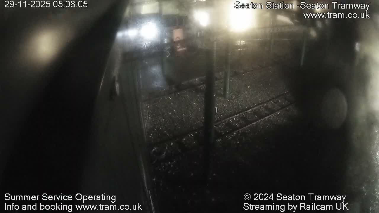 Seaton Tramway  Station Live Cam - East Devon, Devon, South West, England, United Kingdom