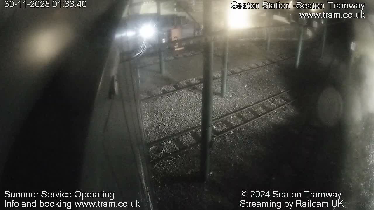 Seaton Tramway  Station Live Cam - East Devon, Devon, South West, England, United Kingdom