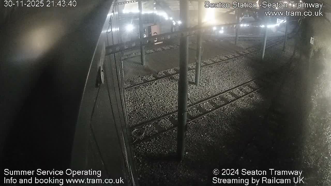 Seaton Tramway  Station Live Cam - East Devon, Devon, South West, England, United Kingdom