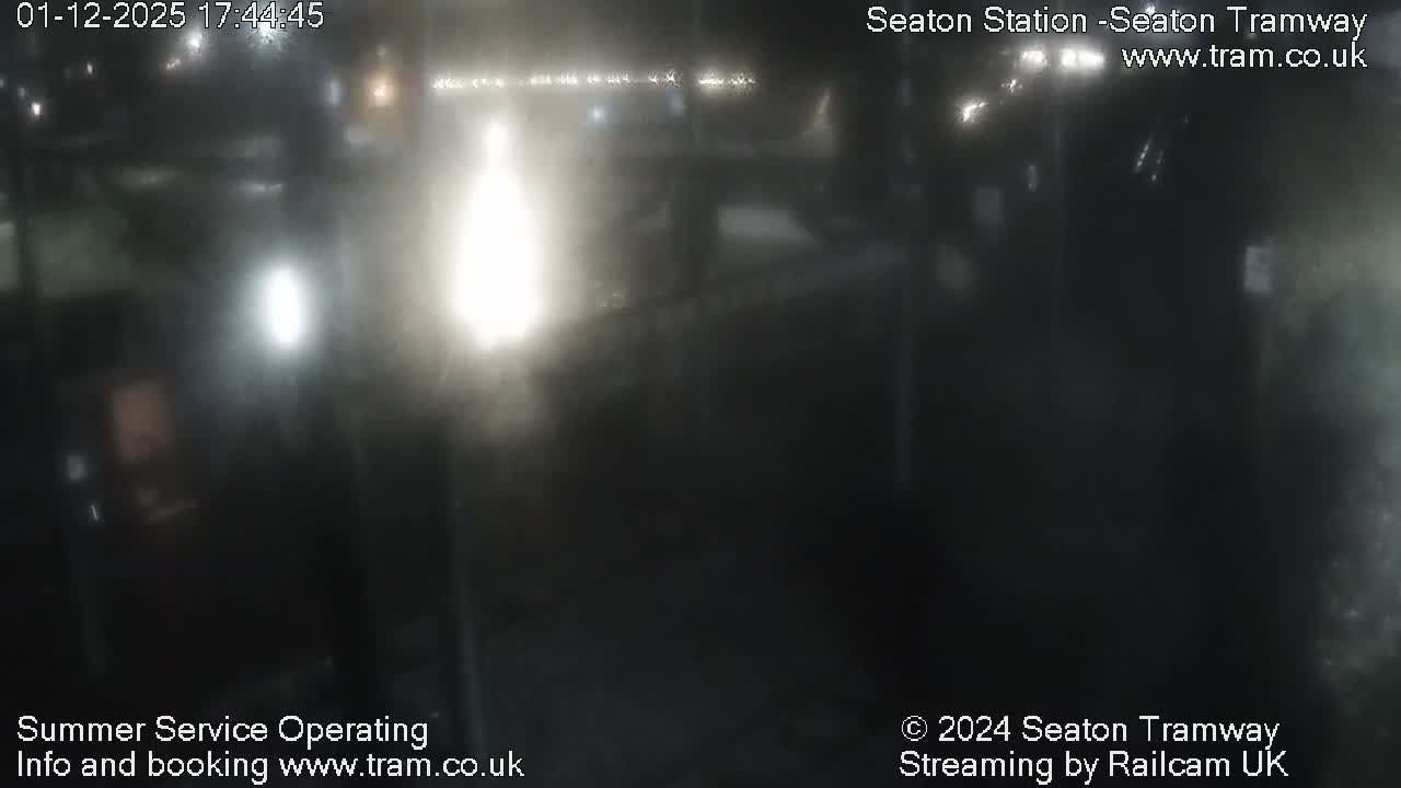Seaton Tramway  Station Live Cam - East Devon, Devon, South West, England, United Kingdom