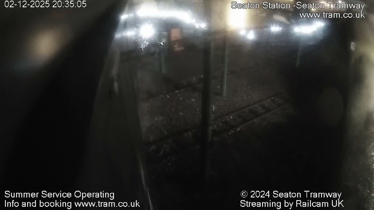 Seaton Tramway  Station Live Cam - East Devon, Devon, South West, England, United Kingdom