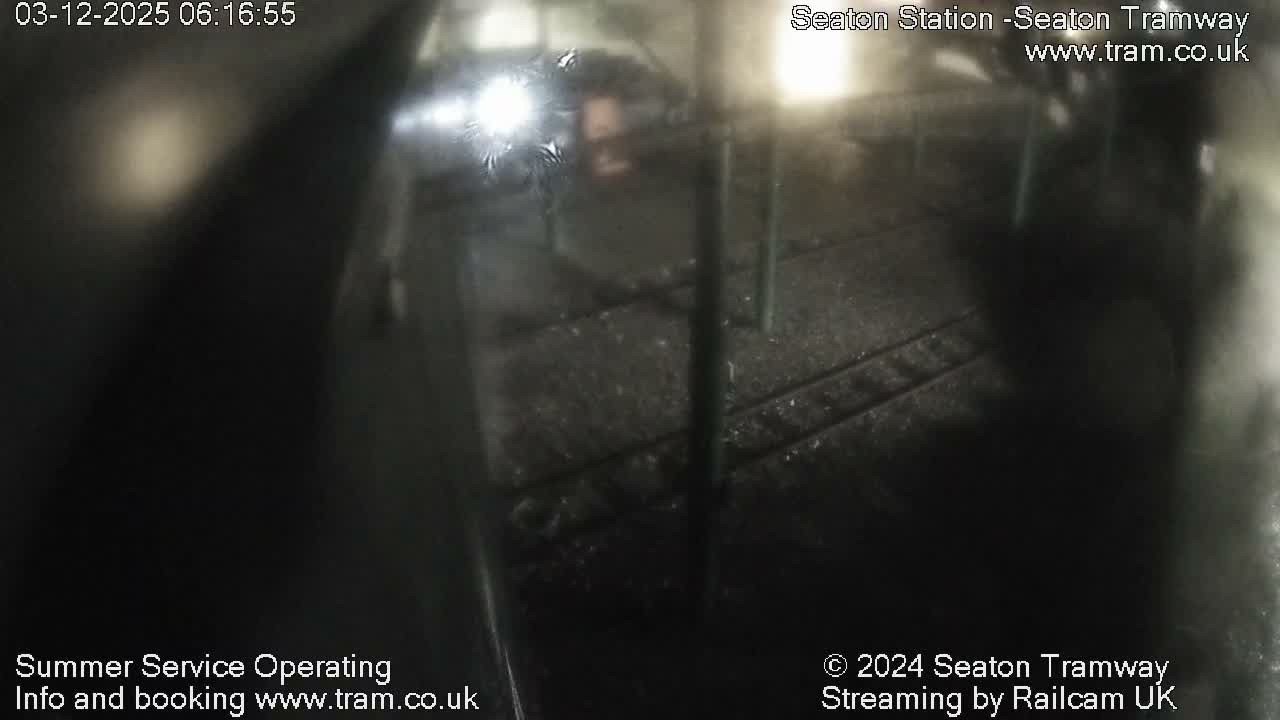 Seaton Tramway  Station Live Cam - East Devon, Devon, South West, England, United Kingdom
