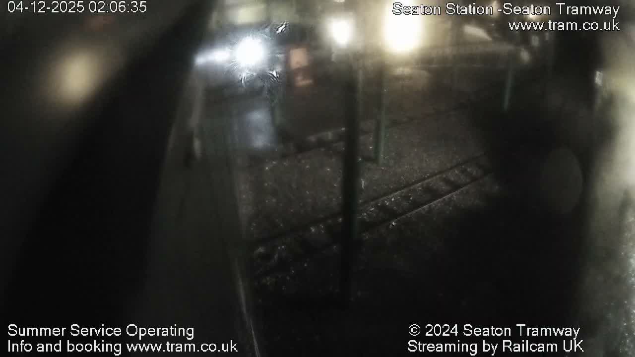 Seaton Tramway  Station Live Cam - East Devon, Devon, South West, England, United Kingdom