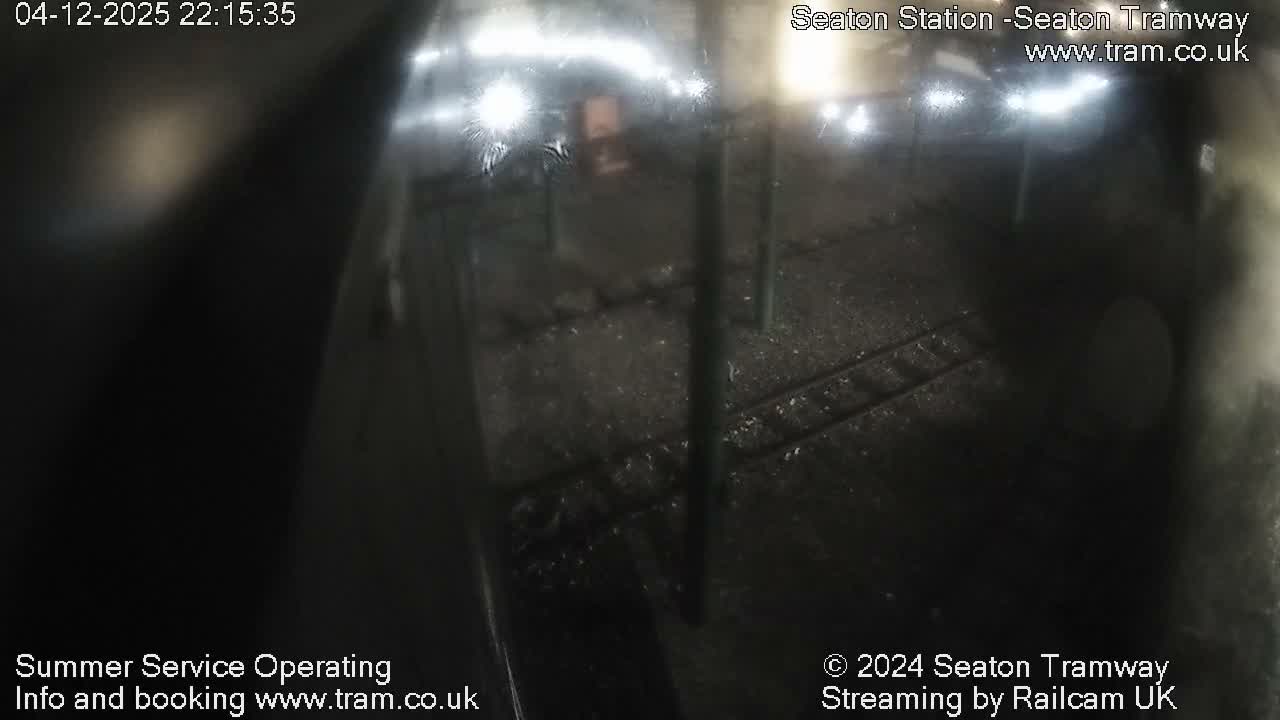 Seaton Tramway  Station Live Cam - East Devon, Devon, South West, England, United Kingdom