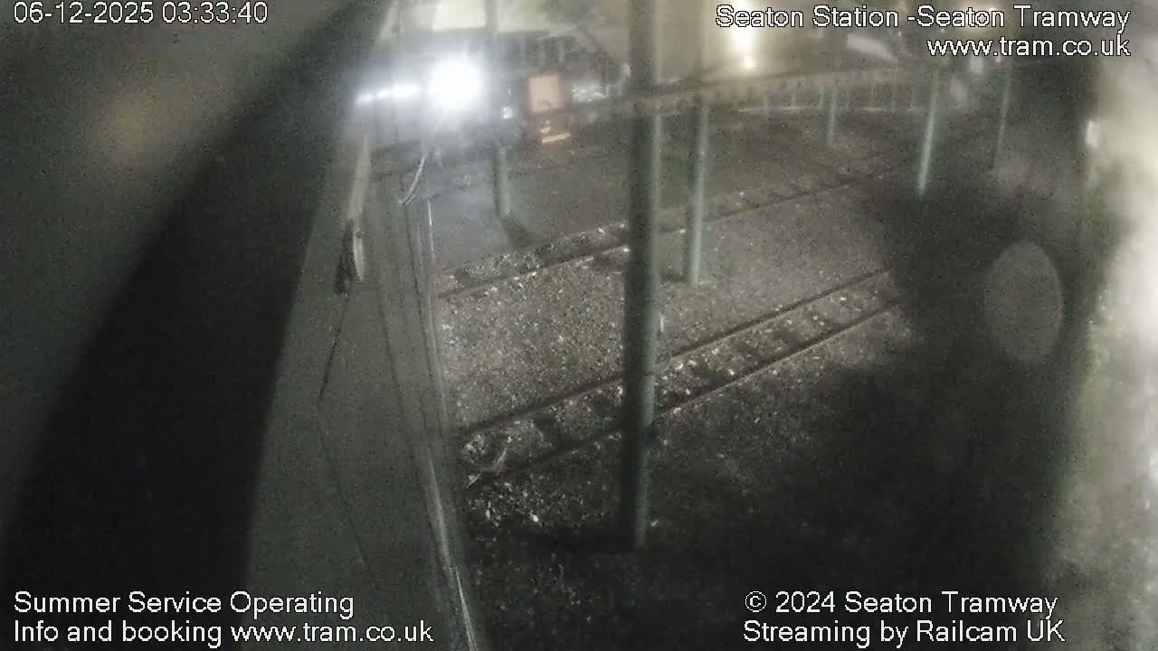 Seaton Tramway  Station Live Cam - East Devon, Devon, South West, England, United Kingdom