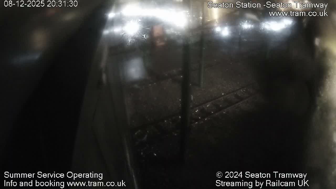 Seaton Tramway  Station Live Cam - East Devon, Devon, South West, England, United Kingdom