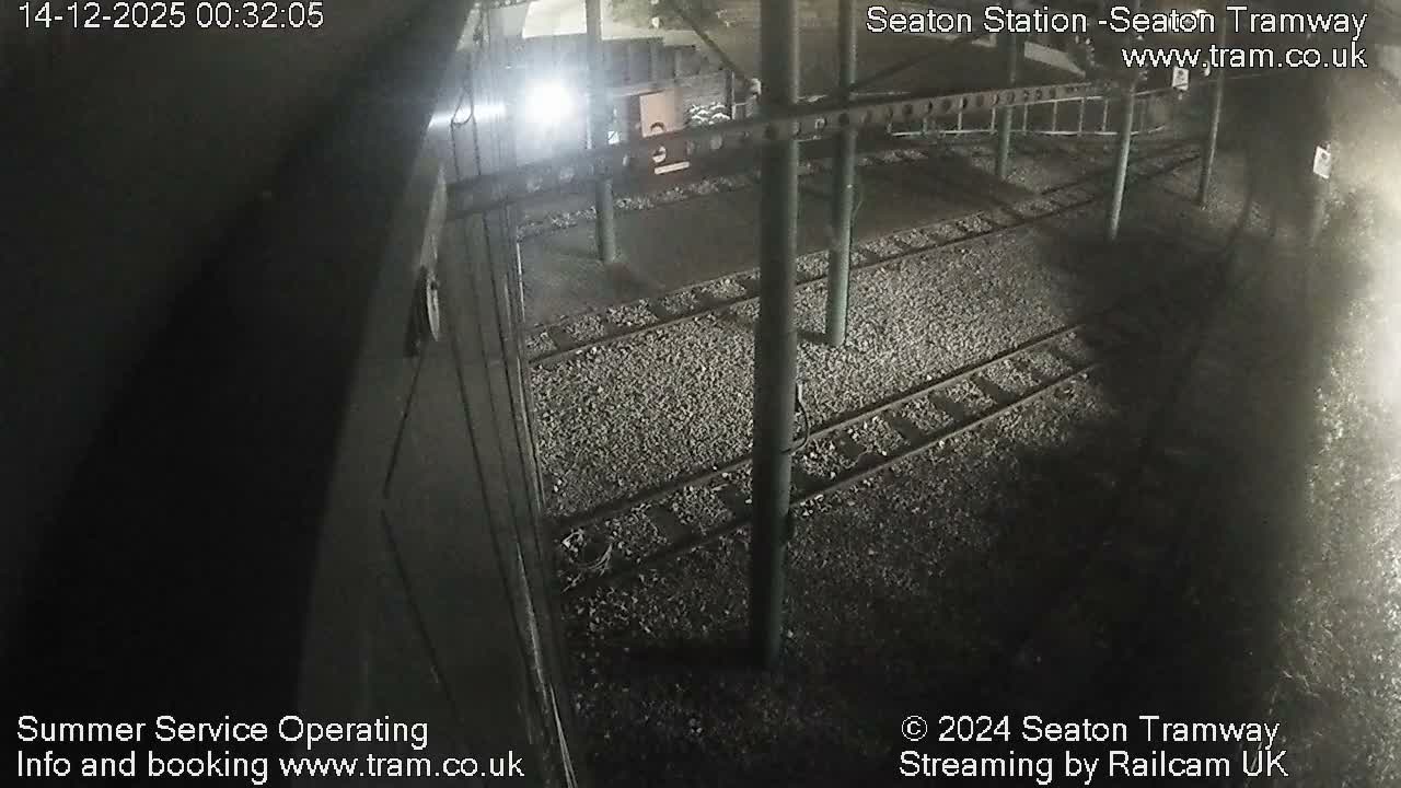 Seaton Tramway  Station Live Cam - East Devon, Devon, South West, England, United Kingdom