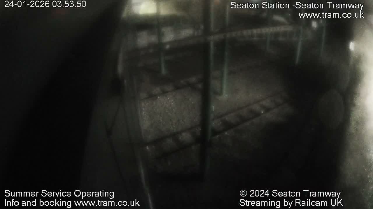 Seaton Tramway  Station Live Cam - East Devon, Devon, South West, England, United Kingdom