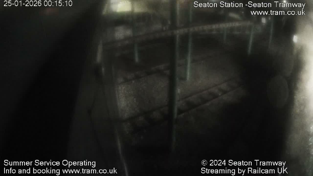 Seaton Tramway  Station Live Cam - East Devon, Devon, South West, England, United Kingdom
