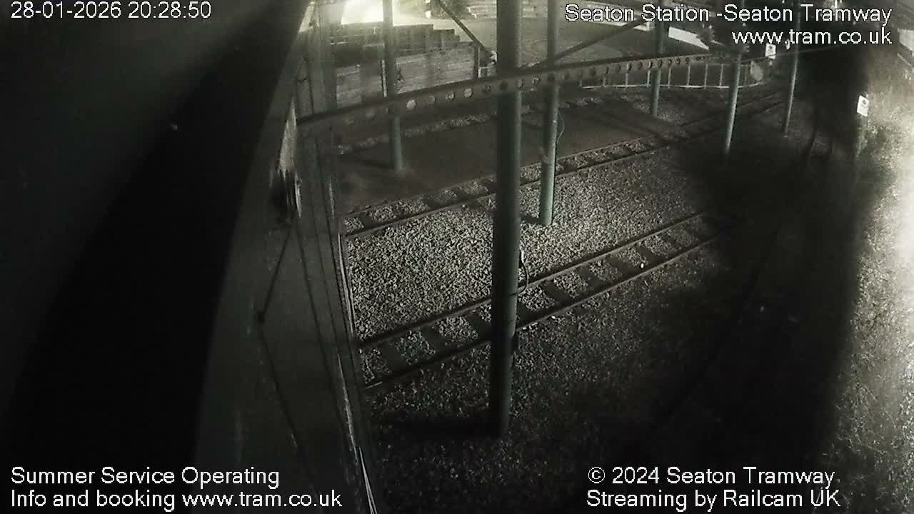 Seaton Tramway  Station Live Cam - East Devon, Devon, South West, England, United Kingdom