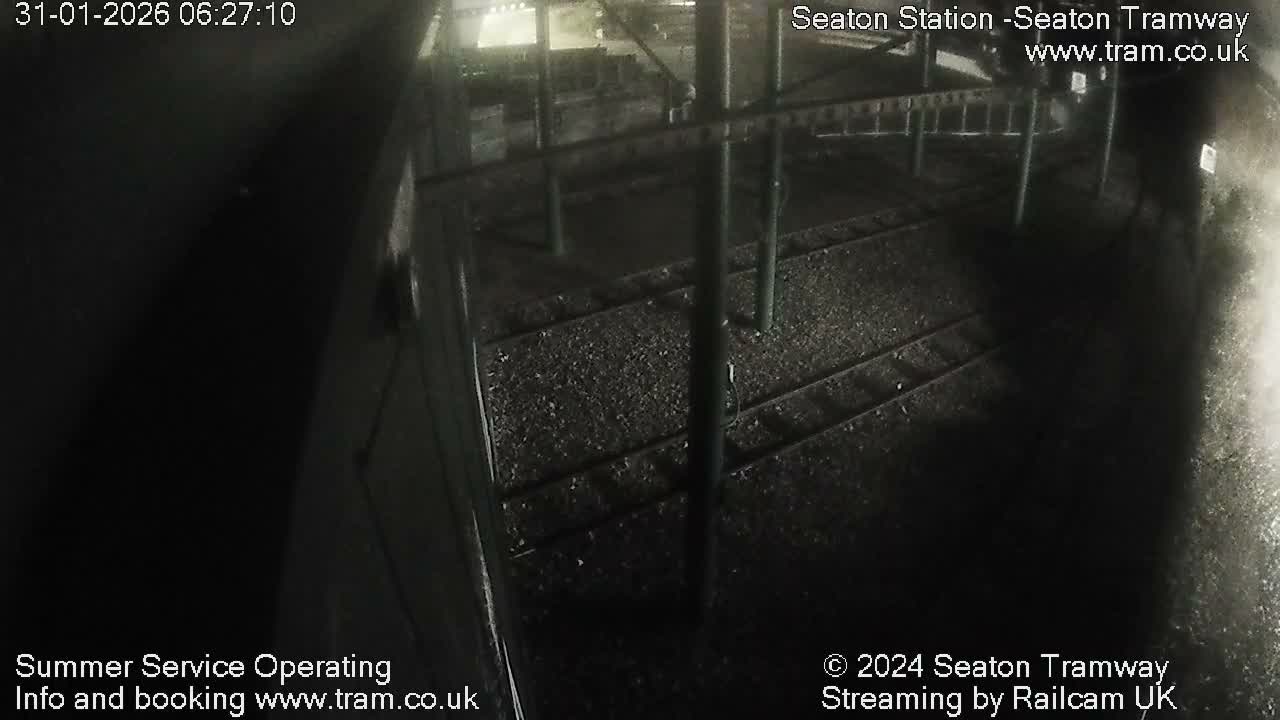 Seaton Tramway  Station Live Cam - East Devon, Devon, South West, England, United Kingdom