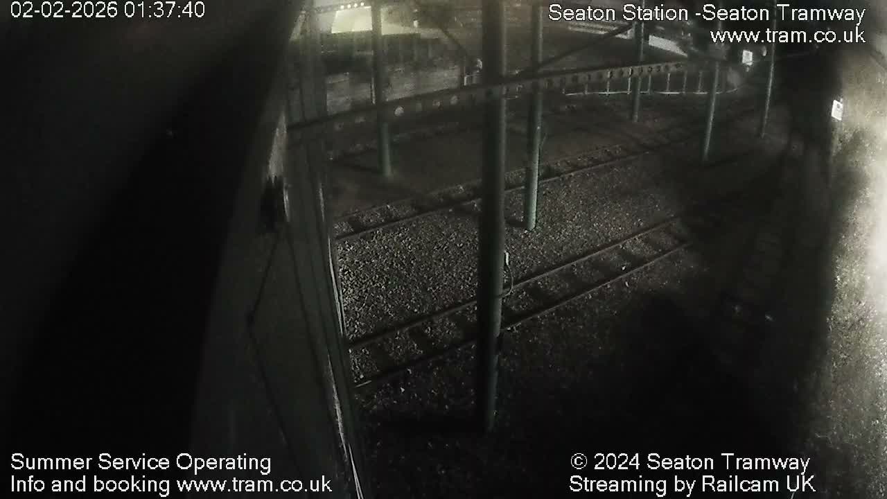 Seaton Tramway  Station Live Cam - East Devon, Devon, South West, England, United Kingdom