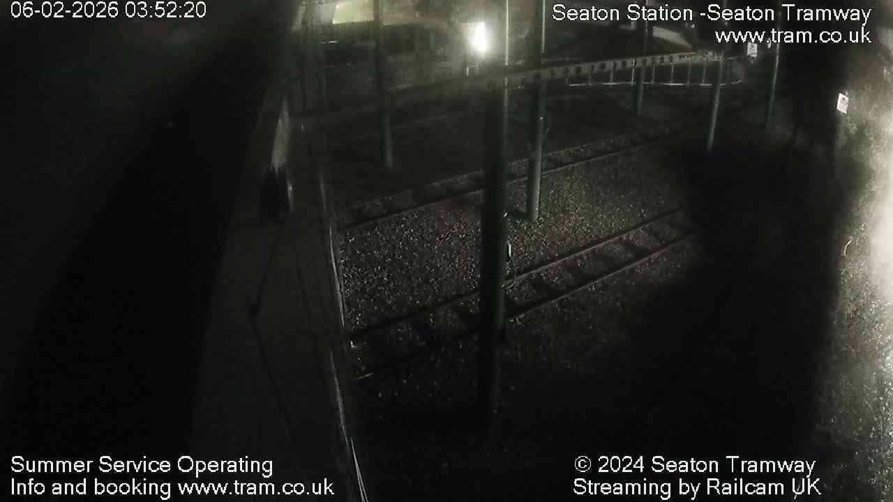 Seaton Tramway  Station Live Cam - East Devon, Devon, South West, England, United Kingdom