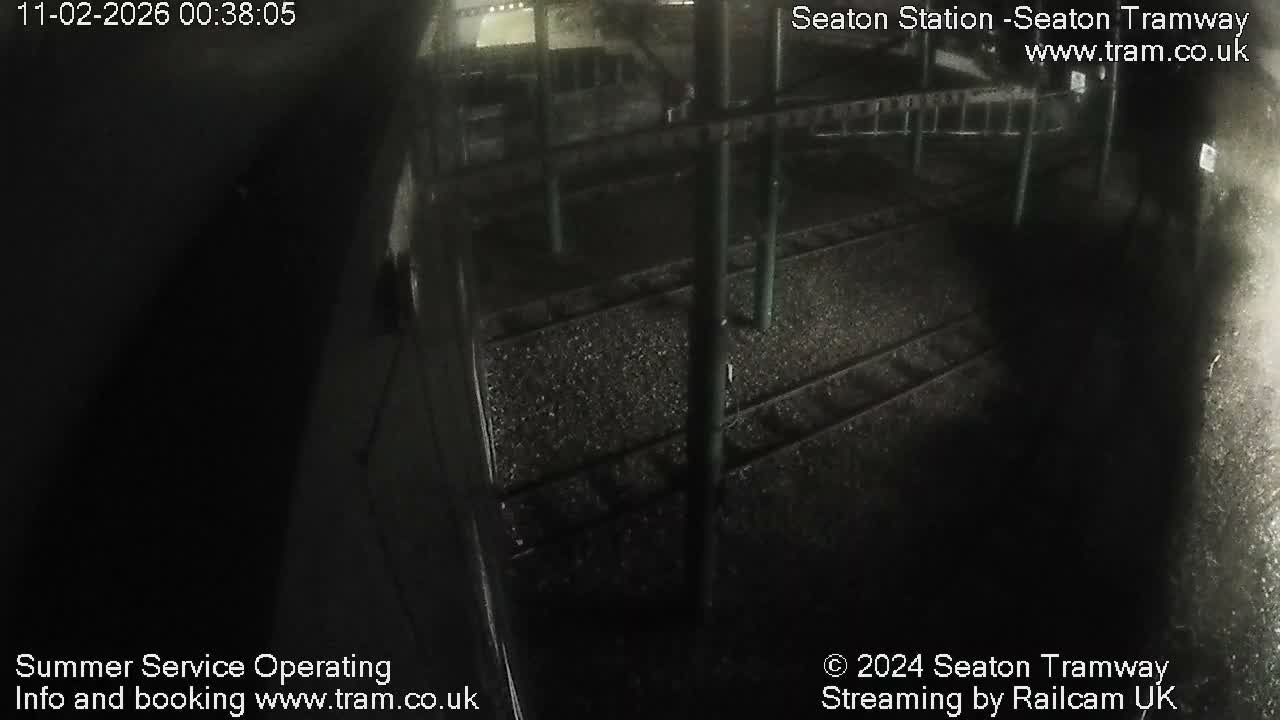 Seaton Tramway  Station Live Cam - East Devon, Devon, South West, England, United Kingdom