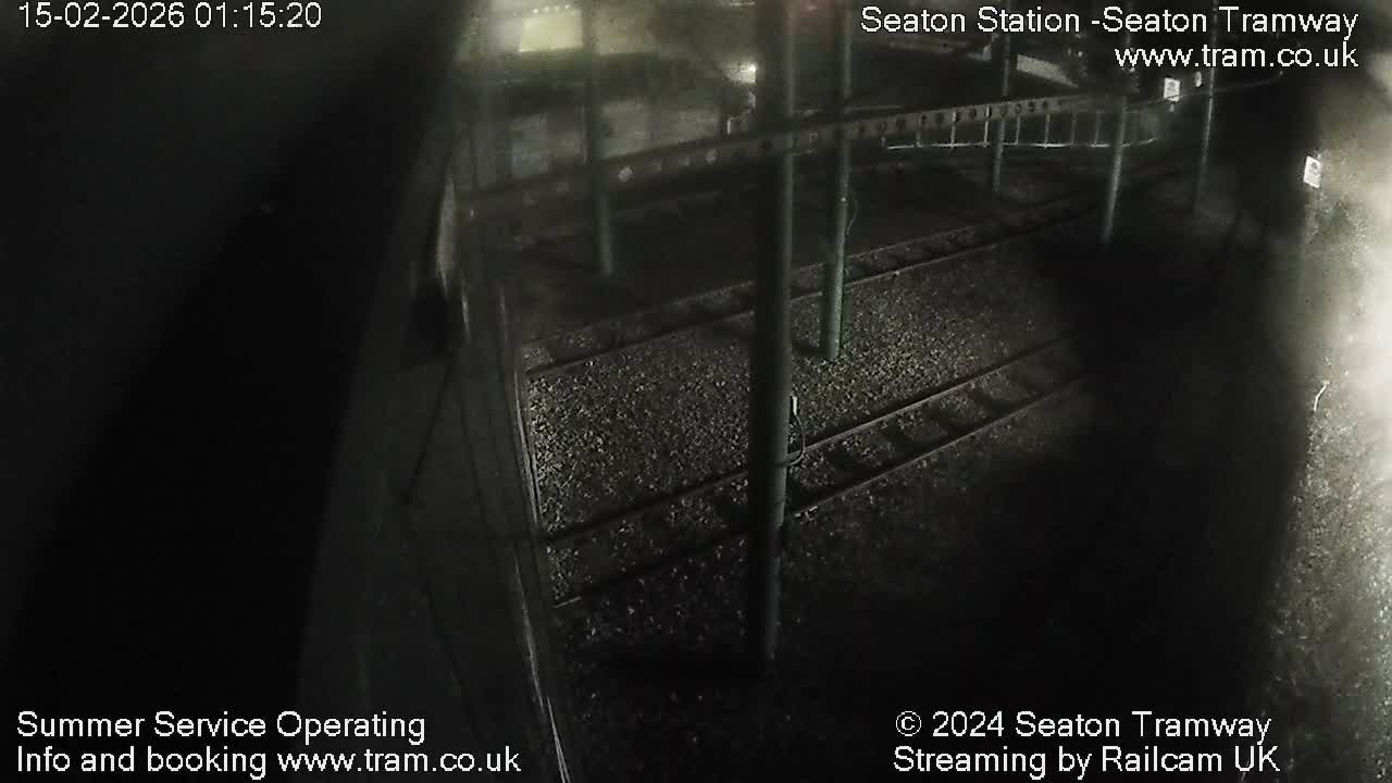 Seaton Tramway  Station Live Cam - East Devon, Devon, South West, England, United Kingdom