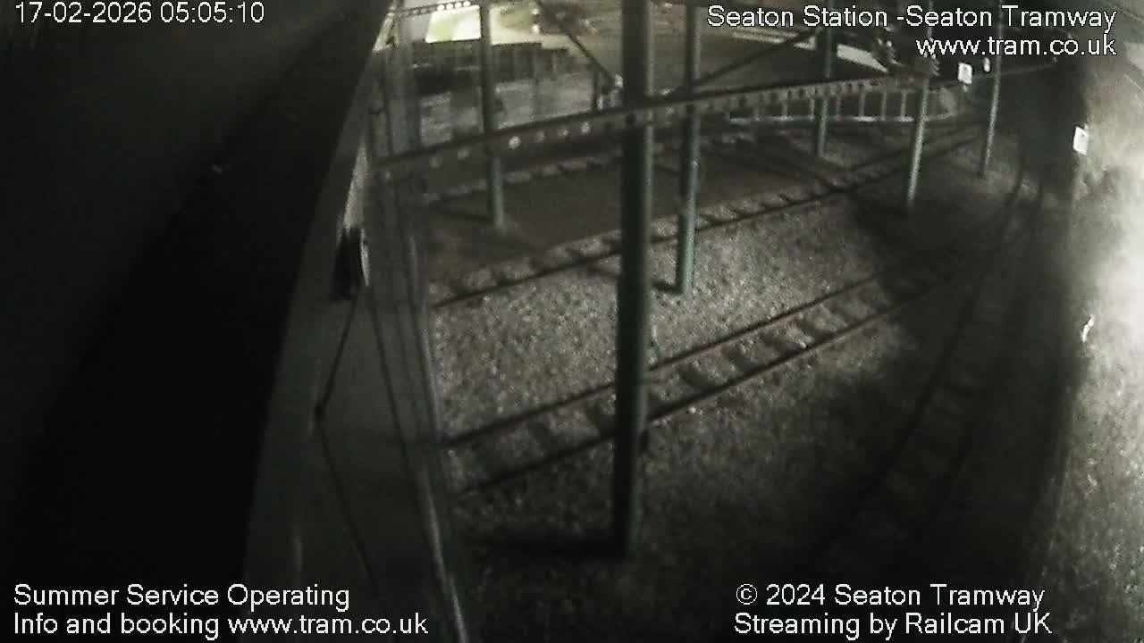 Seaton Tramway  Station Live Cam - East Devon, Devon, South West, England, United Kingdom