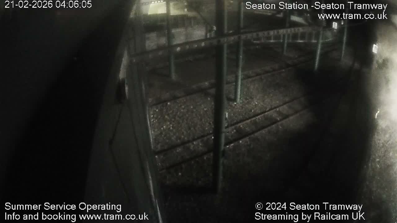 Seaton Tramway  Station Live Cam - East Devon, Devon, South West, England, United Kingdom