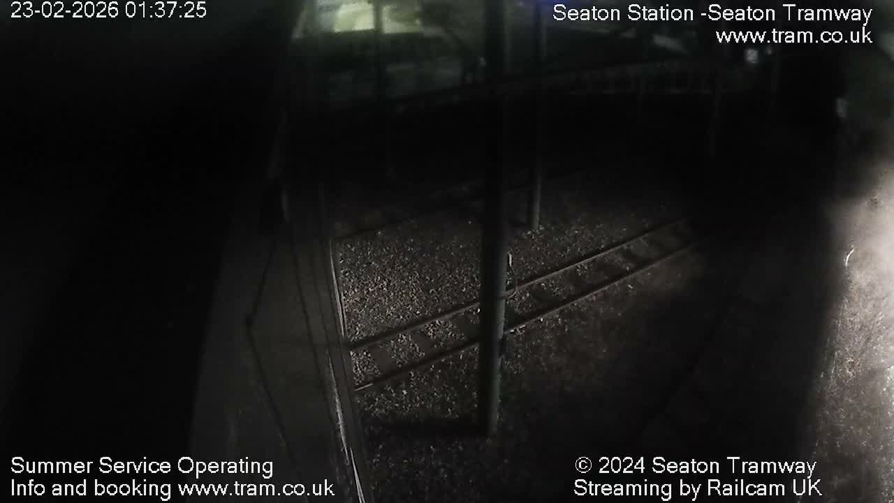 Seaton Tramway  Station Live Cam - East Devon, Devon, South West, England, United Kingdom