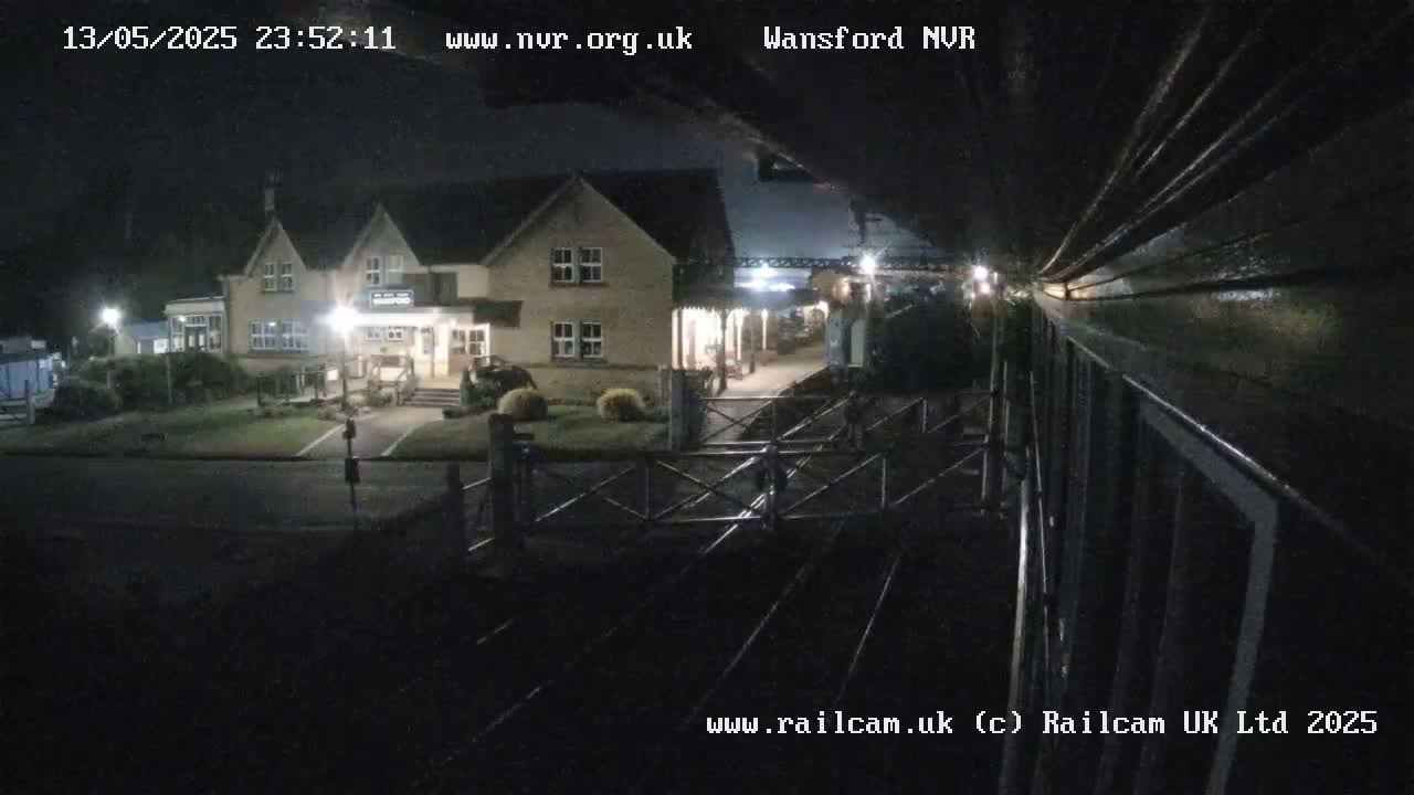 Peterborough, Nene Valley Railway, Wansford Station Live Cam - City of Peterborough, Cambridgeshire, East, England, United Kingdom