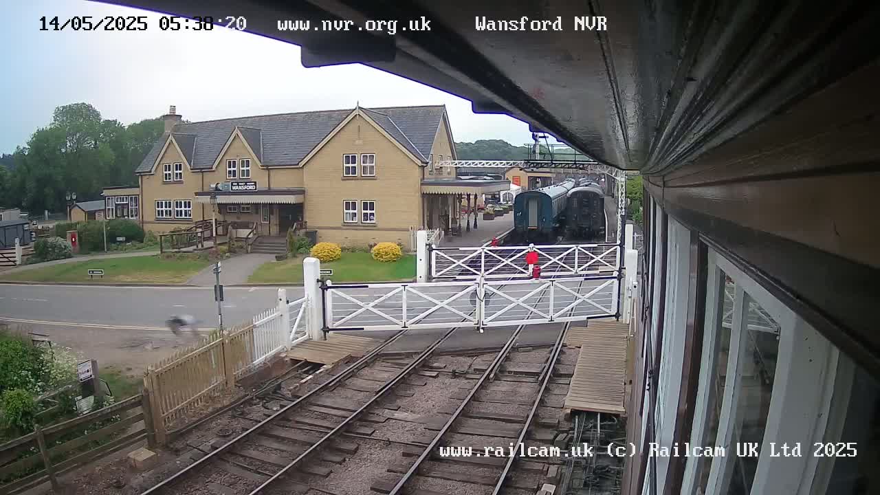 Peterborough, Nene Valley Railway, Wansford Station Live Cam - City of Peterborough, Cambridgeshire, East, England, United Kingdom