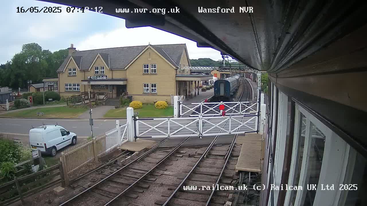 Peterborough, Nene Valley Railway, Wansford Station Live Cam - City of Peterborough, Cambridgeshire, East, England, United Kingdom