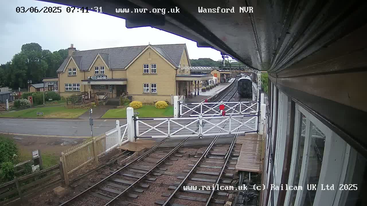 Peterborough, Nene Valley Railway, Wansford Station Live Cam - City of Peterborough, Cambridgeshire, East, England, United Kingdom