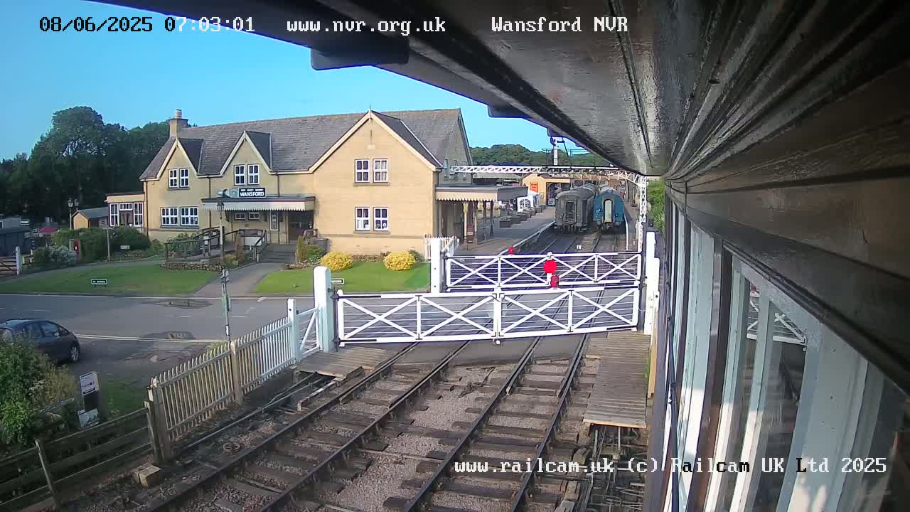 Peterborough, Nene Valley Railway, Wansford Station Live Cam - City of Peterborough, Cambridgeshire, East, England, United Kingdom