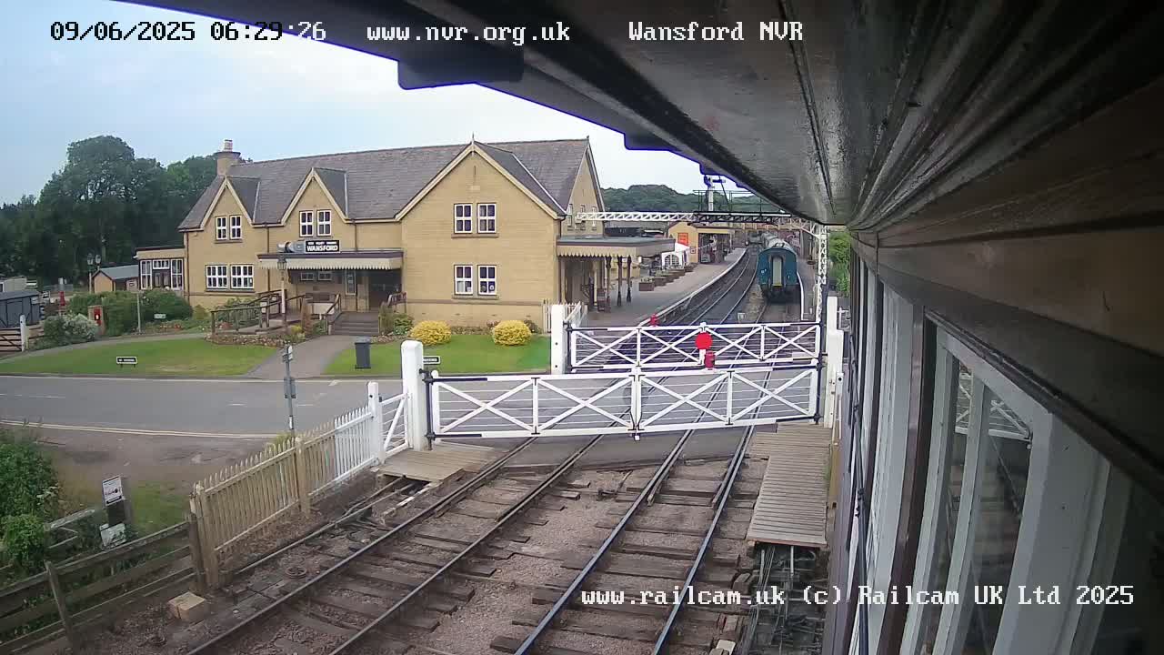 Peterborough, Nene Valley Railway, Wansford Station Live Cam - City of Peterborough, Cambridgeshire, East, England, United Kingdom