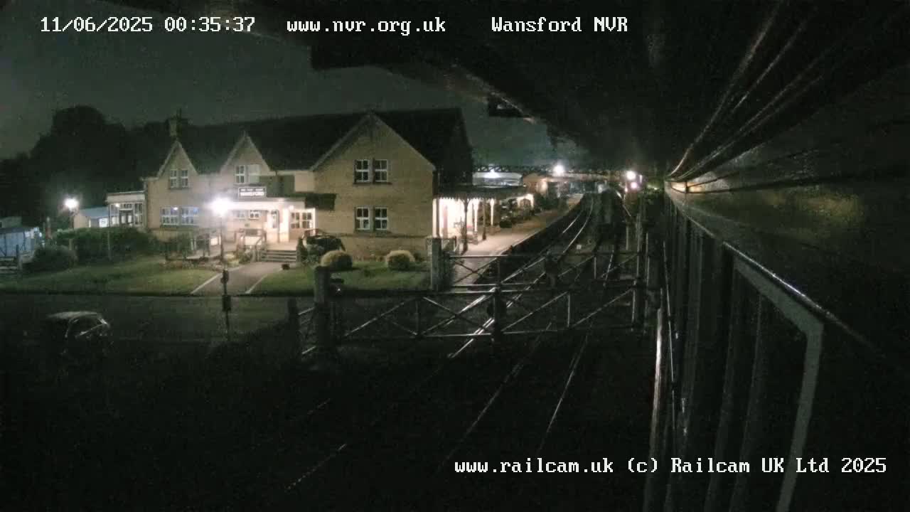 Peterborough, Nene Valley Railway, Wansford Station Live Cam - City of Peterborough, Cambridgeshire, East, England, United Kingdom