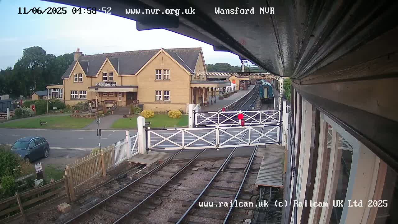 Peterborough, Nene Valley Railway, Wansford Station Live Cam - City of Peterborough, Cambridgeshire, East, England, United Kingdom